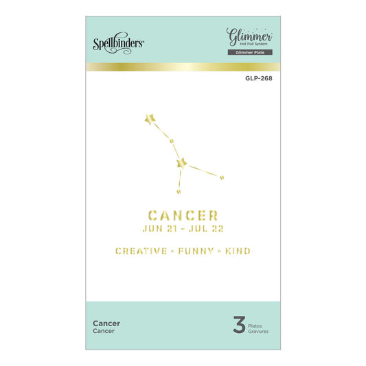 Spellbinders - Cancer Glimmer Hot Foil Plate