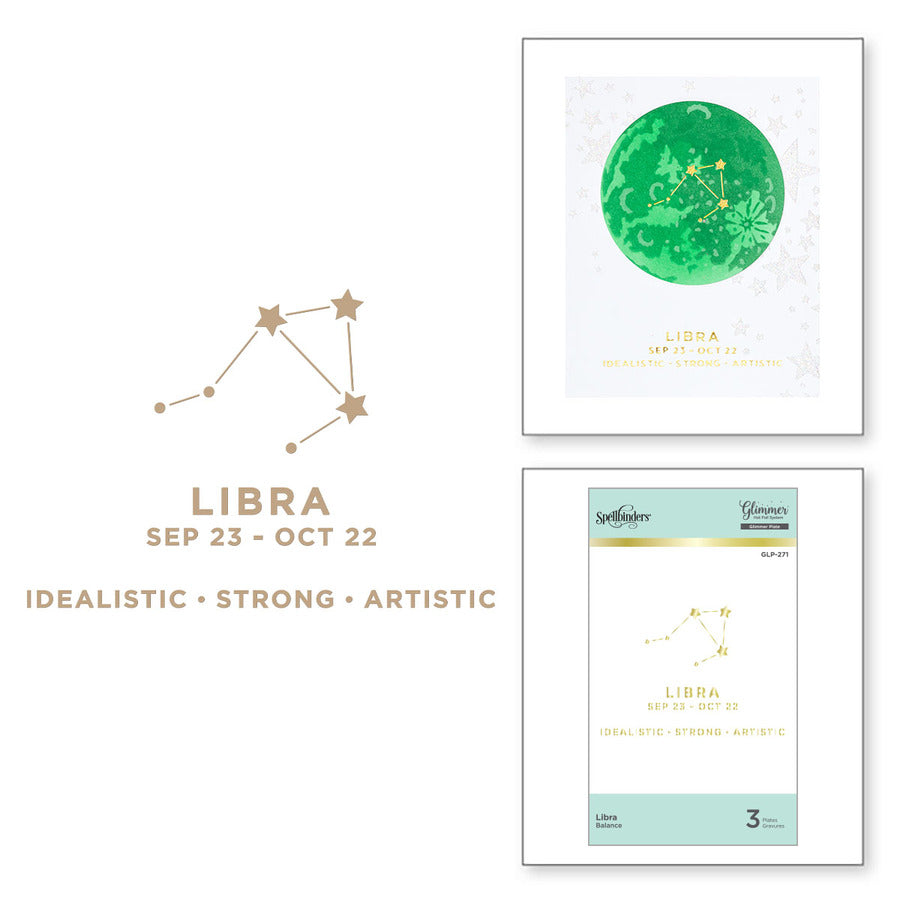 Spellbinders - Libra Glimmer Hot Foil Plate