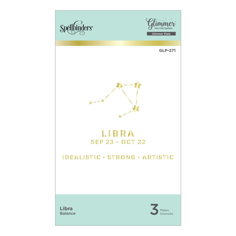 Spellbinders - Libra Glimmer Hot Foil Plate