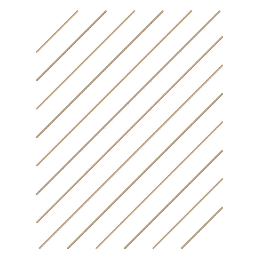 Spellbinders - Diagonal Glimmer Stripes Glimmer Hot Foil Plate