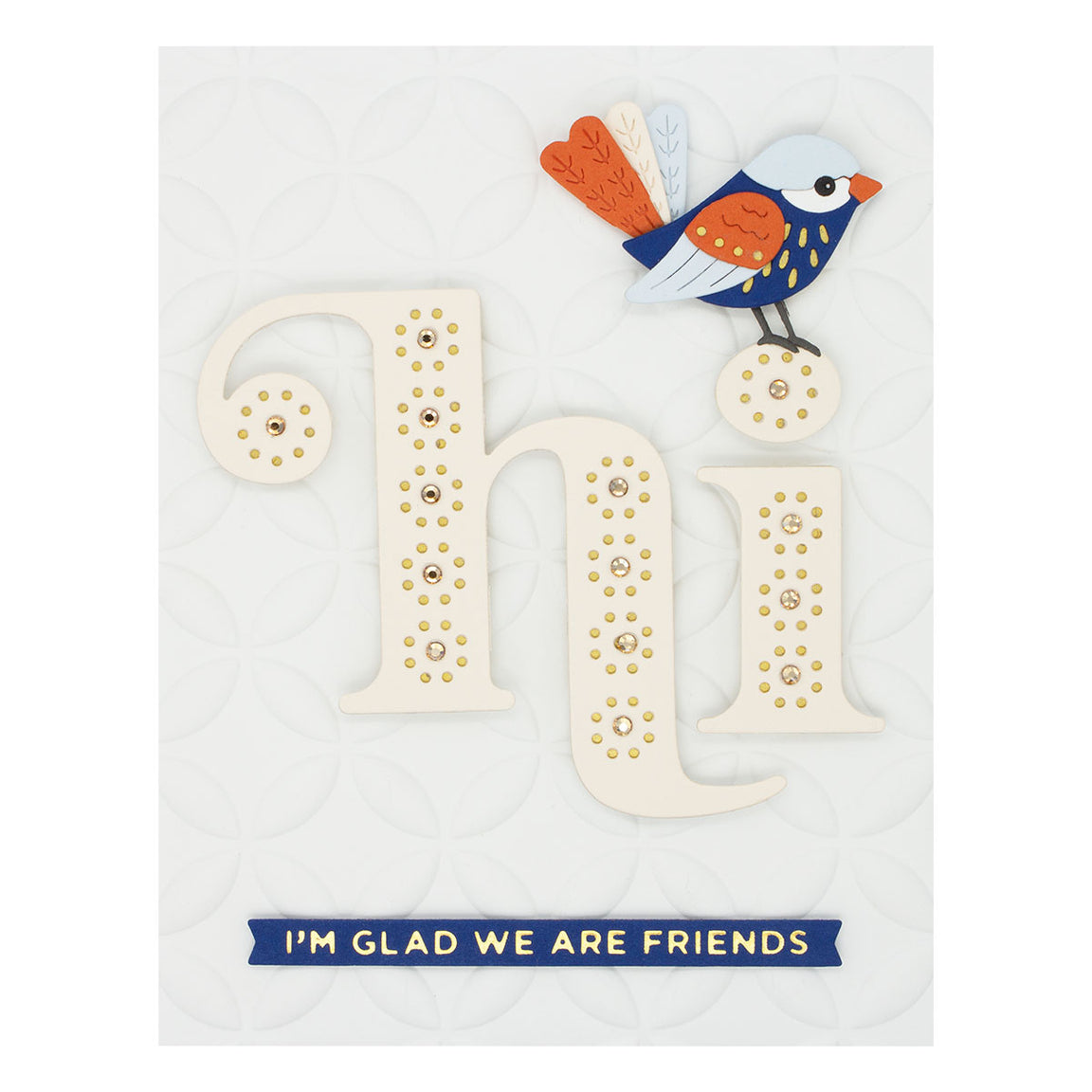 Spellbinders - Just Wanted To Say Glimmer Hot Foil Plate