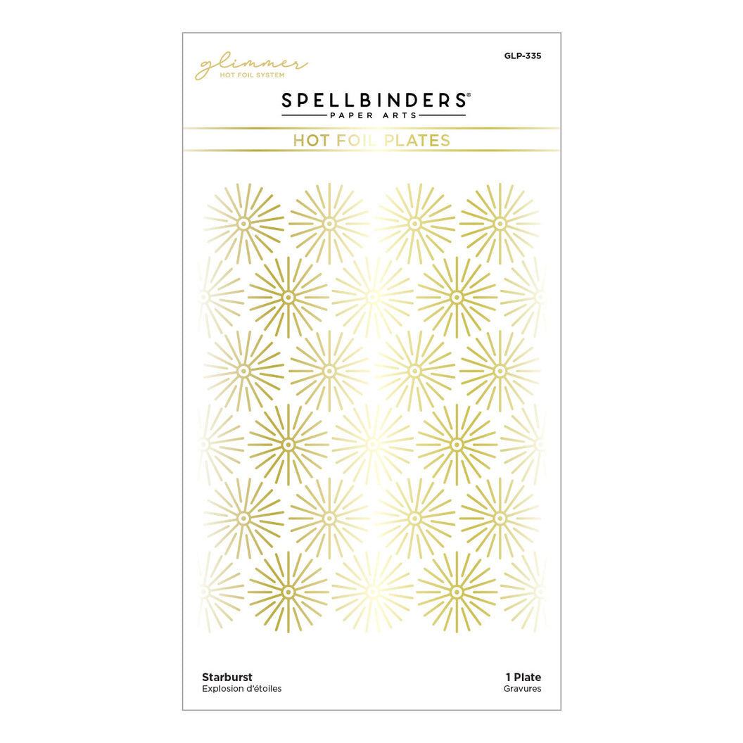 Spellbinders - Starburst Glimmer Hot Foil Plate