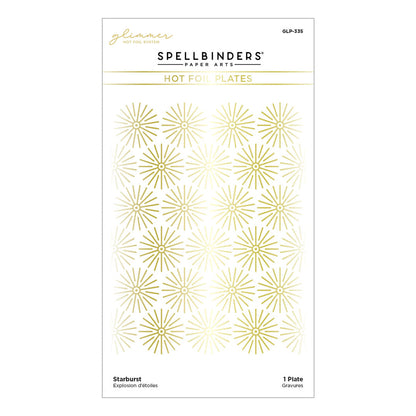 Spellbinders - Starburst Glimmer Hot Foil Plate