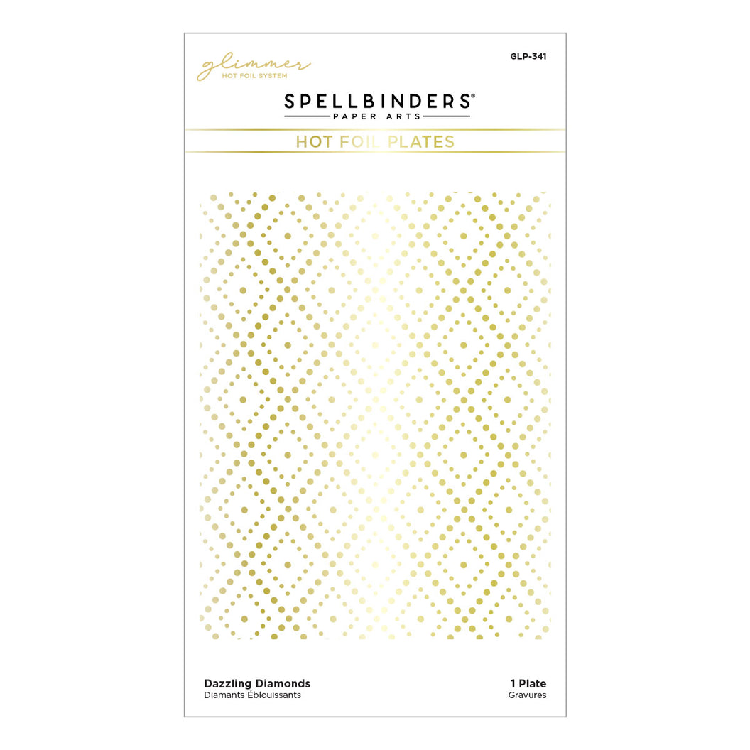 Spellbinders - Dazzling Diamonds Glimmer Hot Foil Plate