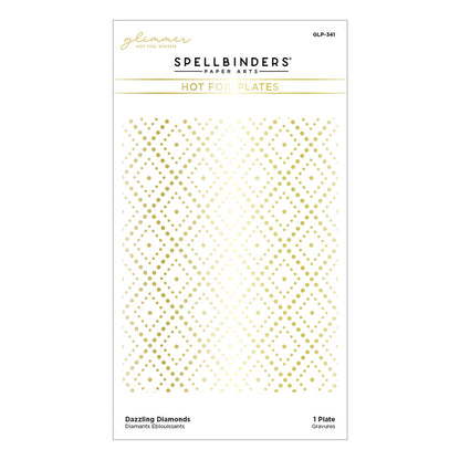 Spellbinders - Dazzling Diamonds Glimmer Hot Foil Plate