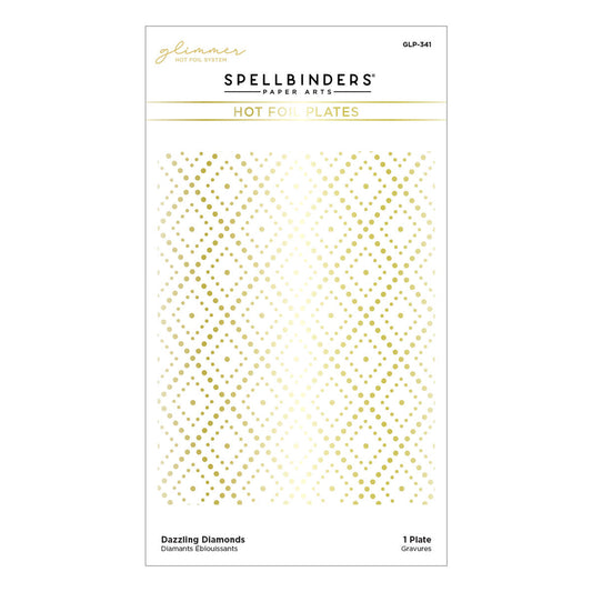Spellbinders - Dazzling Diamonds Glimmer Hot Foil Plate