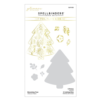 Spellbinders - Blooming Tree Glimmer Hot Foil Plate & Die Set