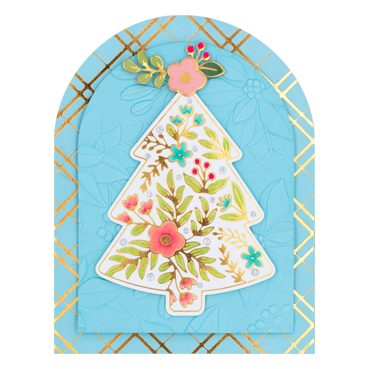 Spellbinders - Blooming Tree Glimmer Hot Foil Plate & Die Set