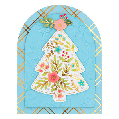 Spellbinders - Blooming Tree Glimmer Hot Foil Plate & Die Set