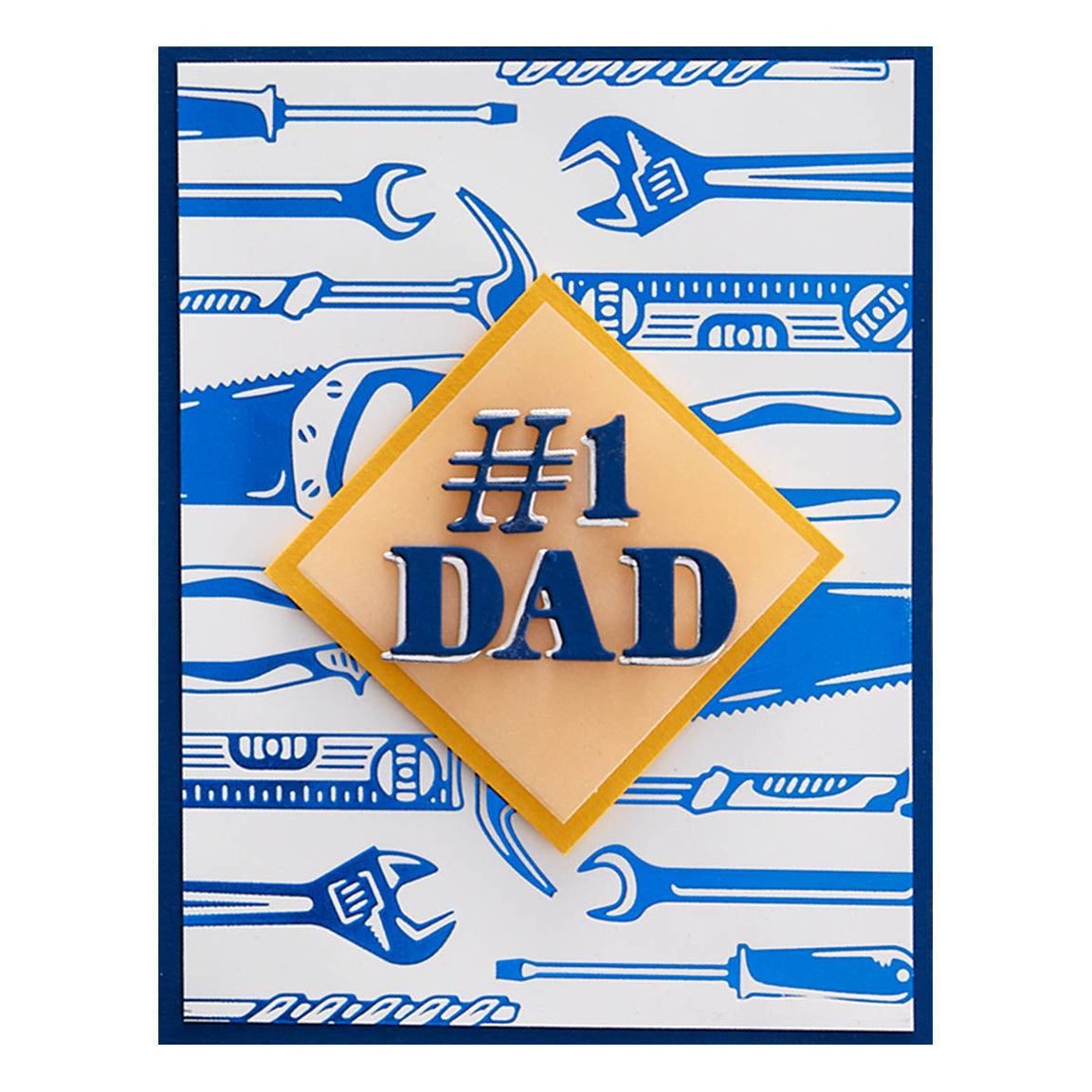 Spellbinders - Nailed It! Glimmer Hot Foil Plate