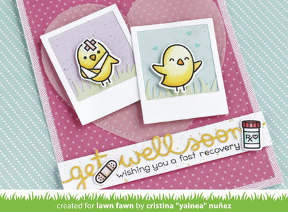 Lawn Fawn - Get Well Before 'n Afters