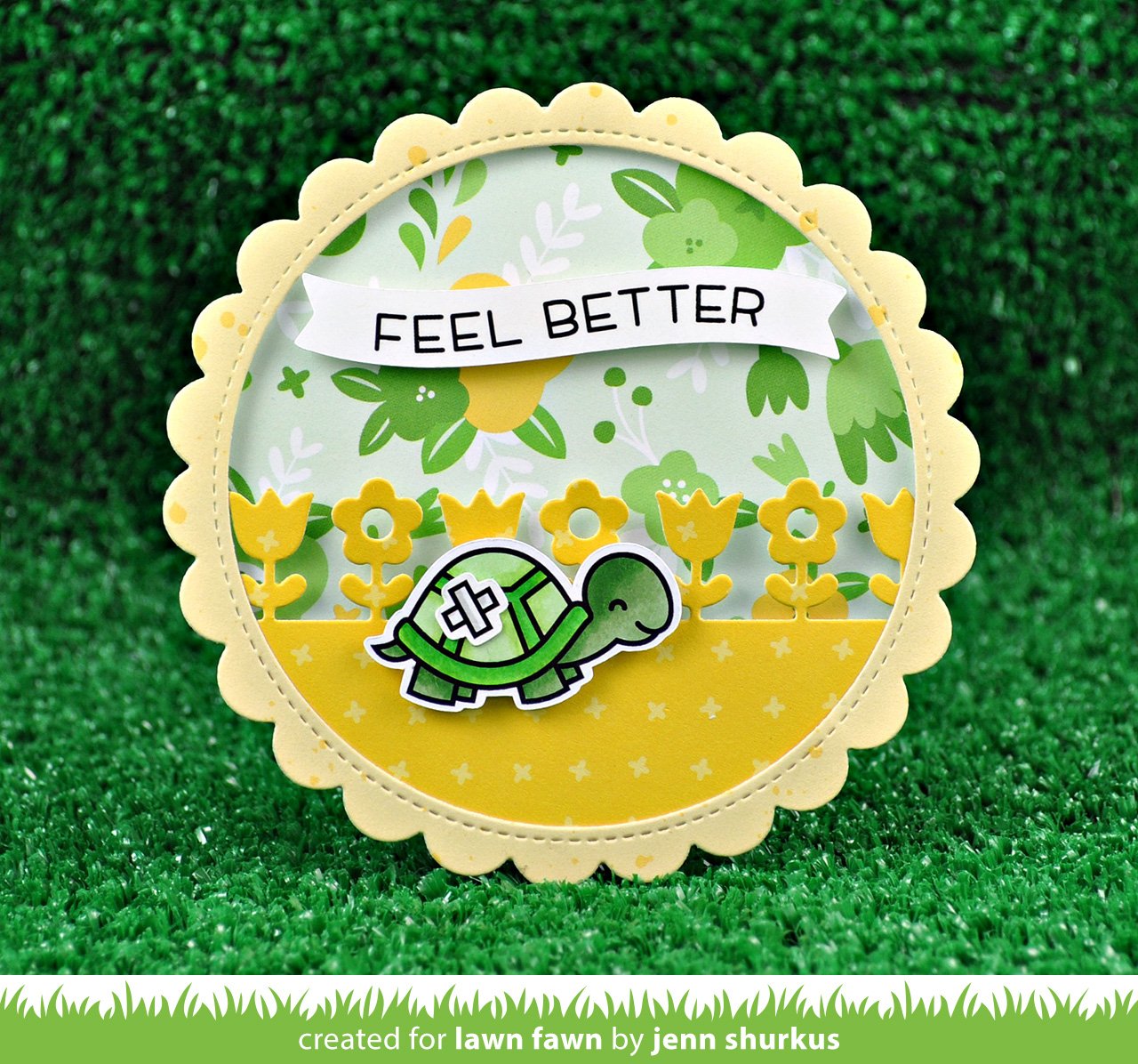 Lawn Fawn - Get Well Before 'n Afters