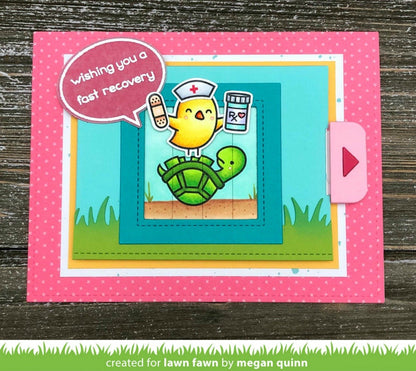 Lawn Fawn - Get Well Before 'n Afters