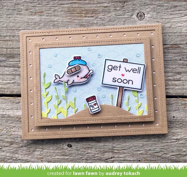 Lawn Fawn - Get Well Before 'n Afters