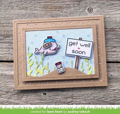 Lawn Fawn - Get Well Before 'n Afters