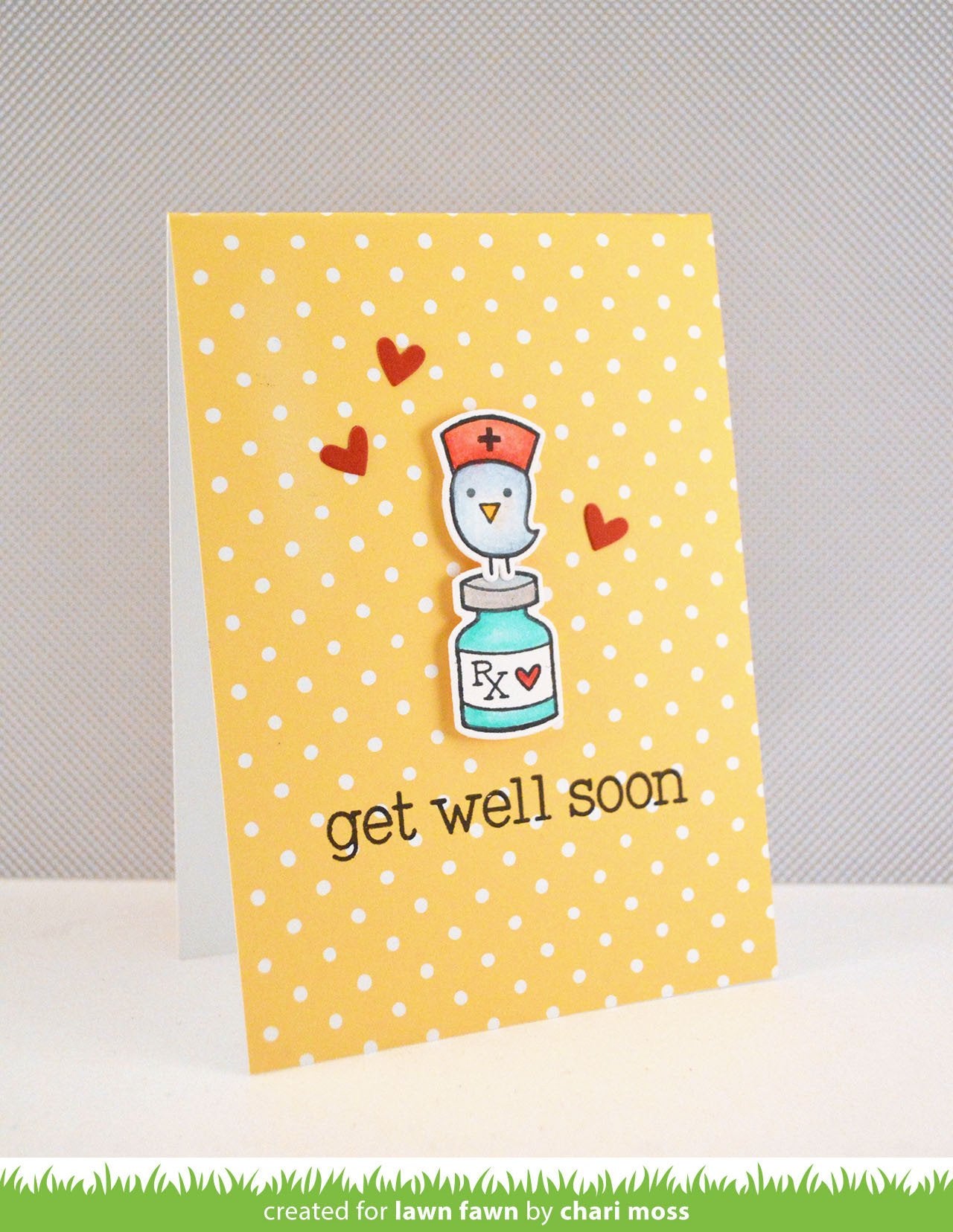 Lawn Fawn - Get Well Soon
