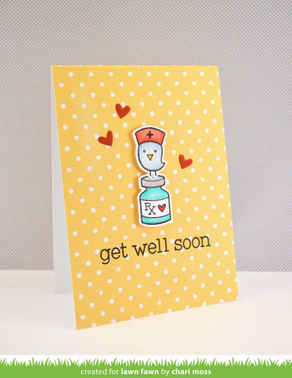 Lawn Fawn - Get Well Soon - Lawn Cuts