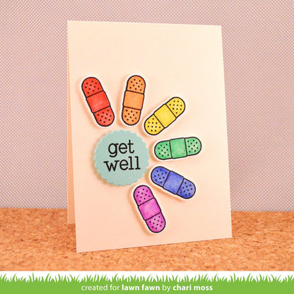 Lawn Fawn - Get Well Soon - Lawn Cuts