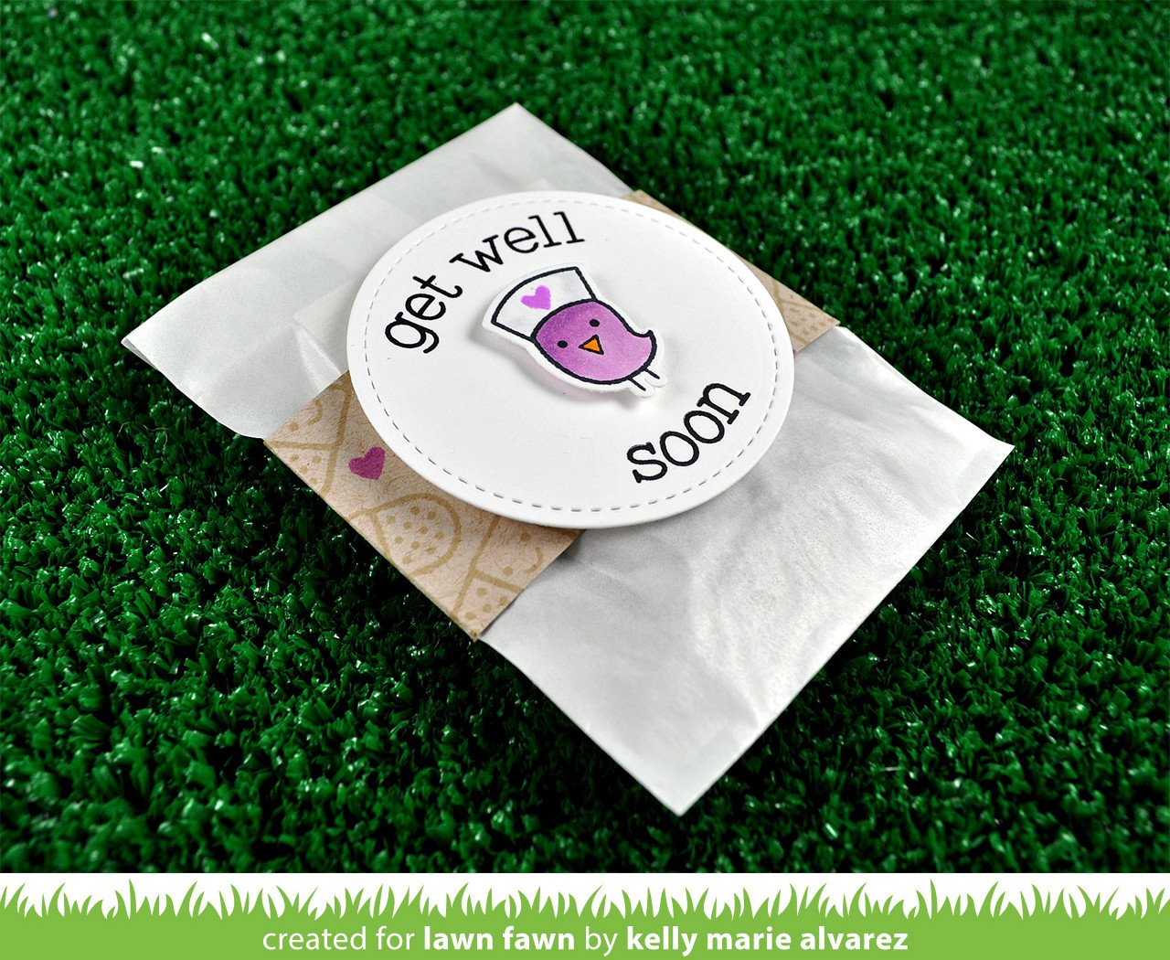 Lawn Fawn - Get Well Soon