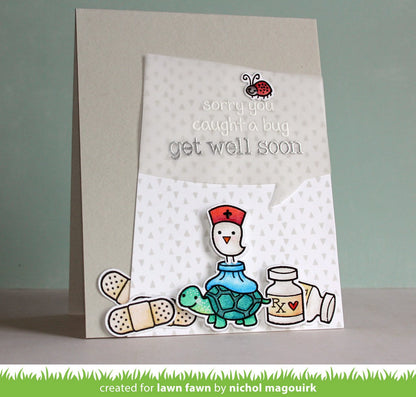 Lawn Fawn - Get Well Soon