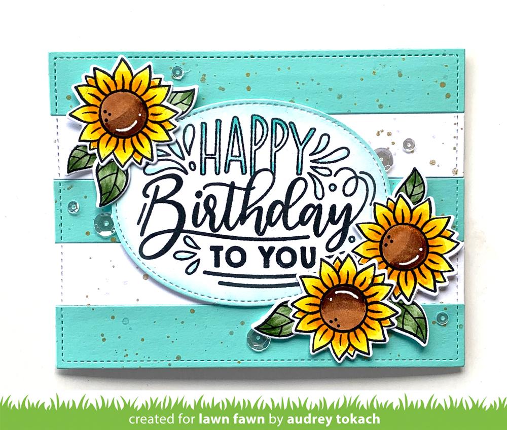 Lawn Fawn - Giant Birthday Messages