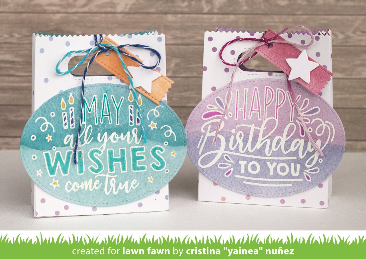 Lawn Fawn - Giant Birthday Messages