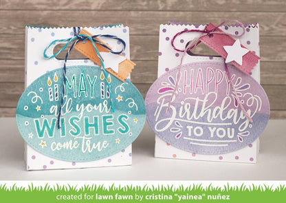Lawn Fawn - Giant Birthday Messages