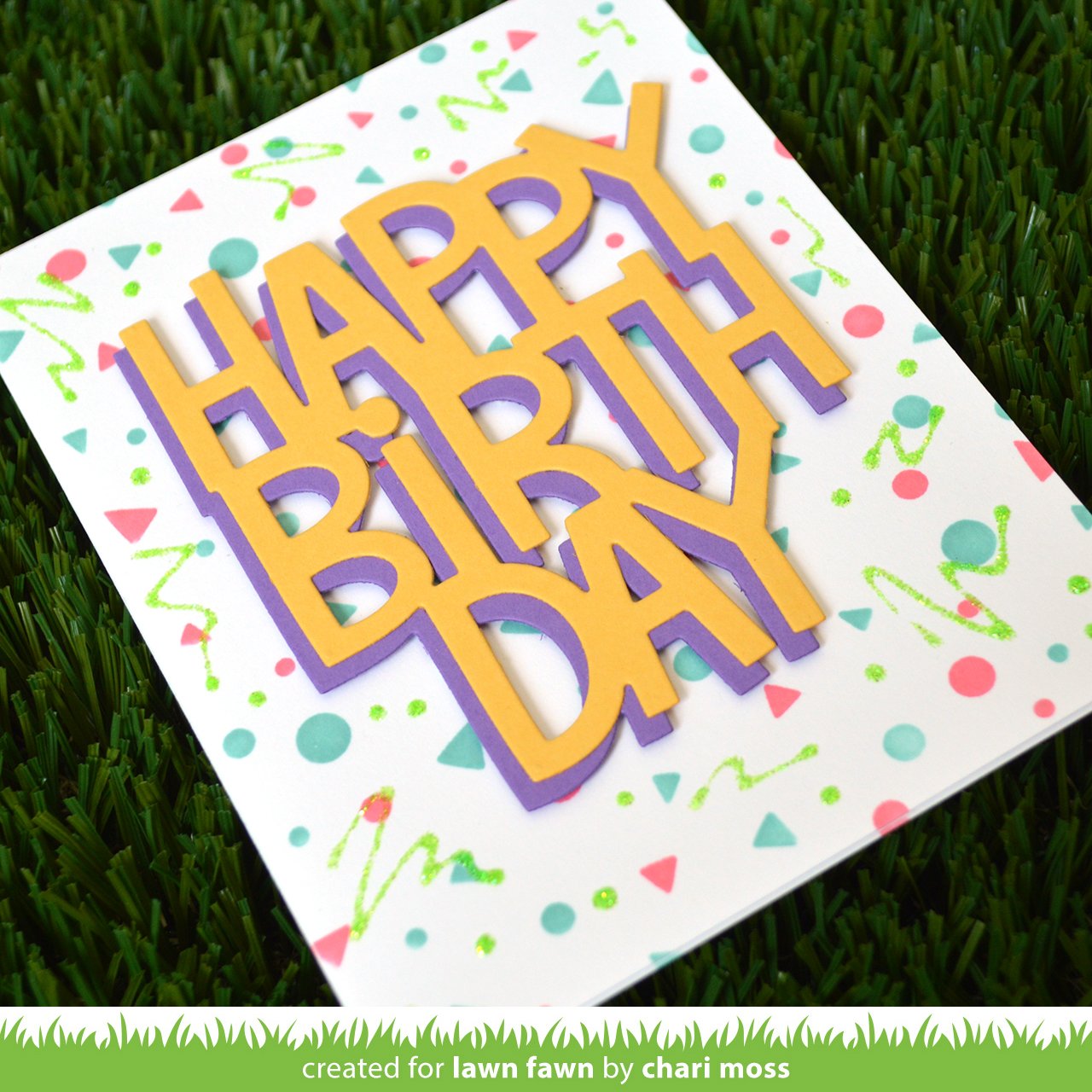 Lawn Fawn - Giant Happy Birthday