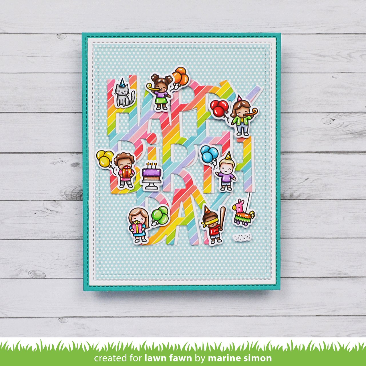 Lawn Fawn - Tiny Birthday Friends