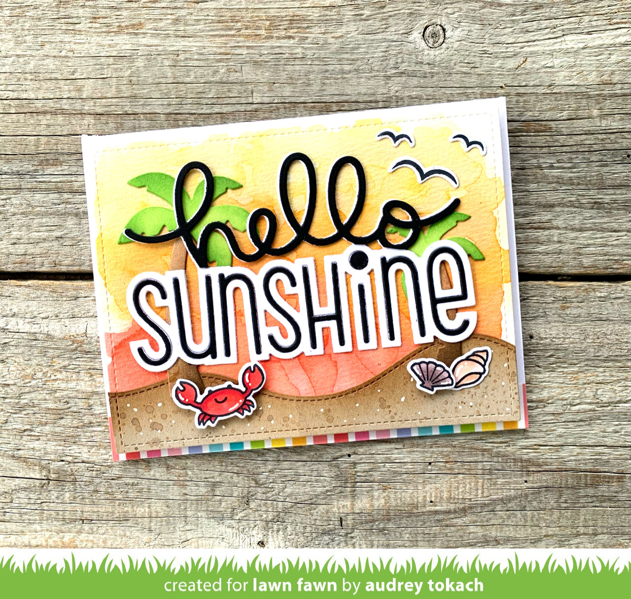 Lawn Fawn - Giant Hello Sunshine