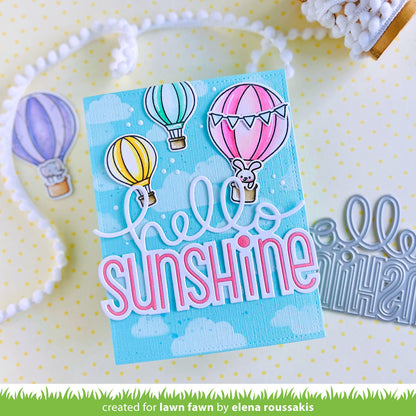 Lawn Fawn - Giant Hello Sunshine