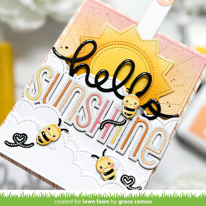 Lawn Fawn - Magic Iris Beehive Add-On