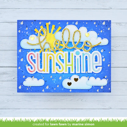 Lawn Fawn - Giant Hello Sunshine