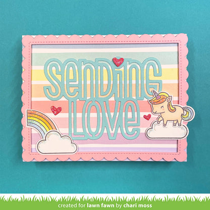 Lawn Fawn - Rainbow Ever After - Collection Pack 12x12"