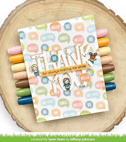 Lawn Fawn - Giant Thank You