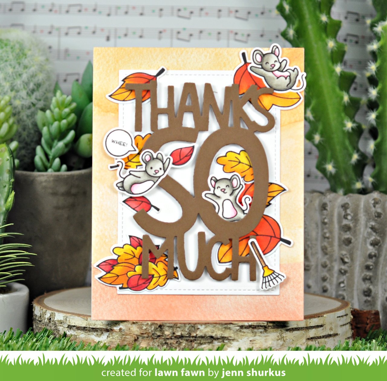 Lawn Fawn - Giant Thanks So Much