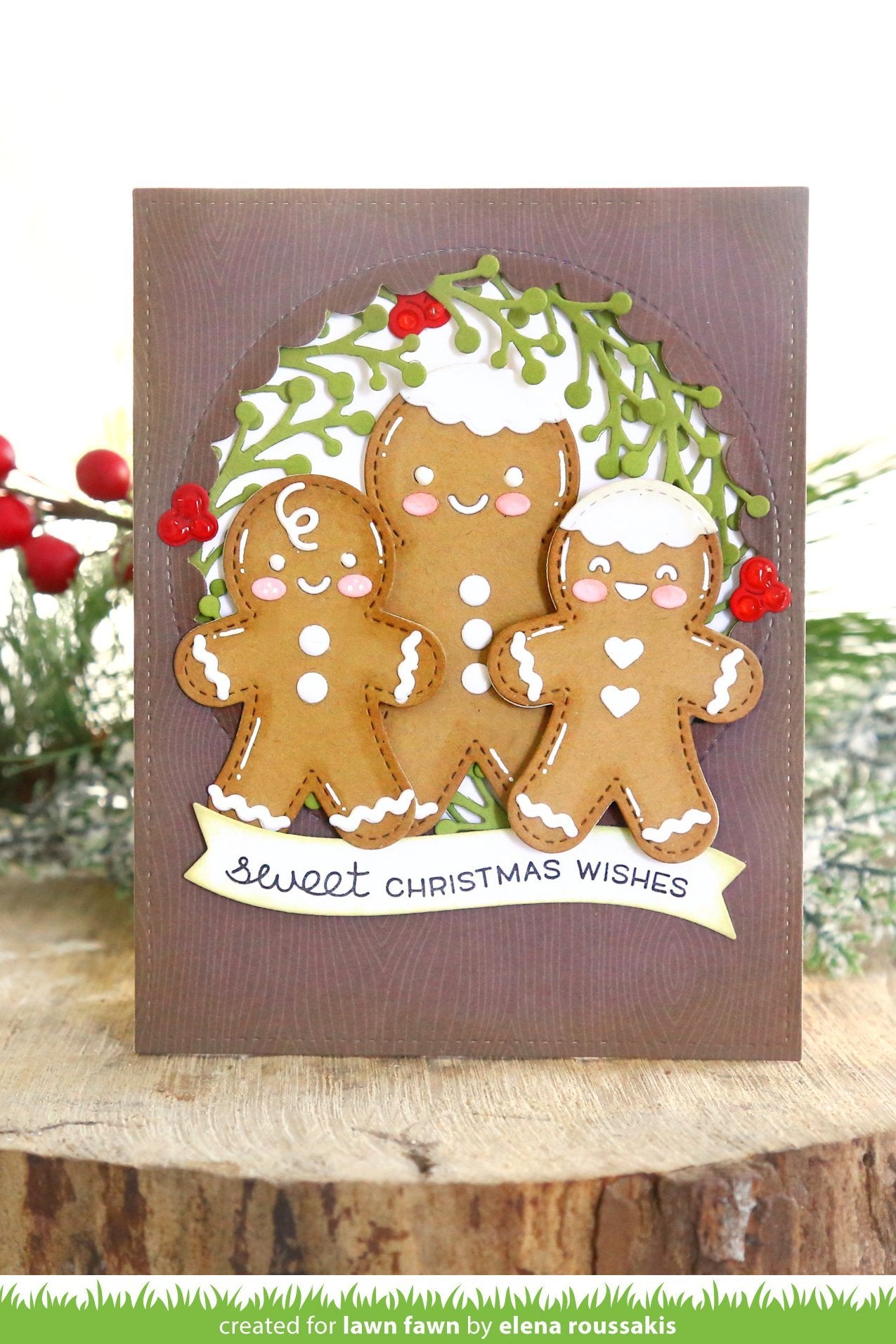 Lawn Fawn - Gingerbread Friends