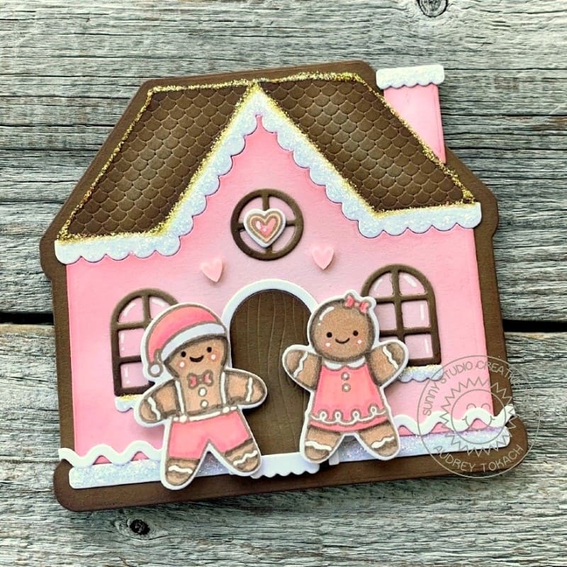 Sunny Studio - Gingerbread House Dies