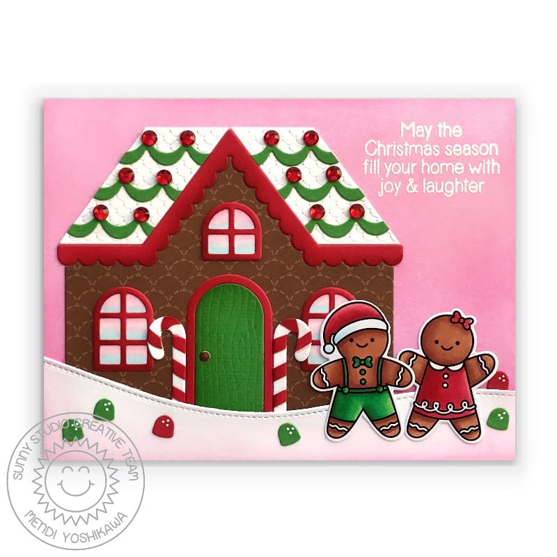 Sunny Studio - Gingerbread House Dies