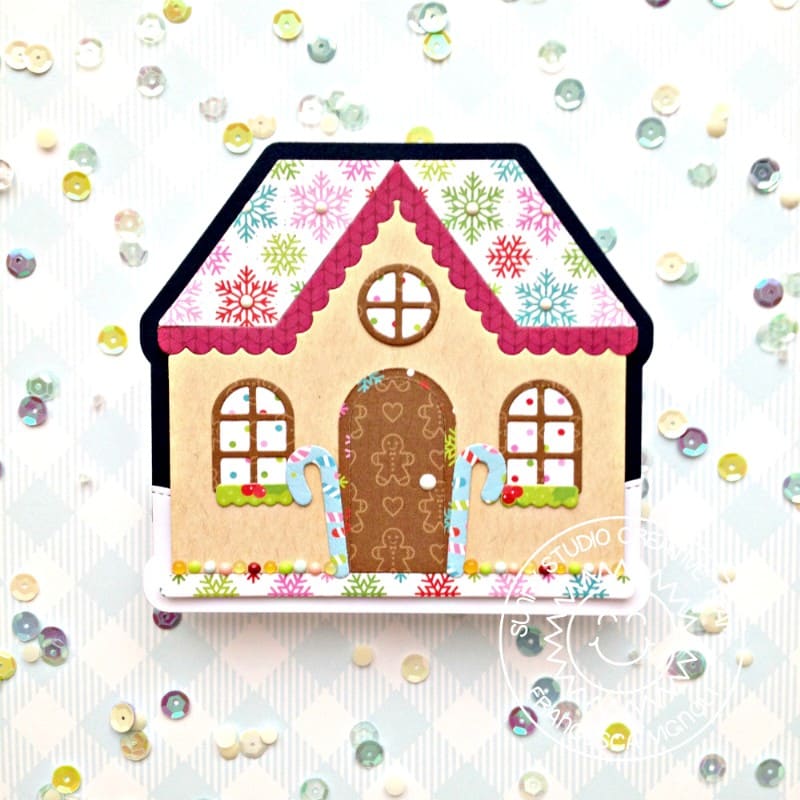 Sunny Studio - Gingerbread House Dies