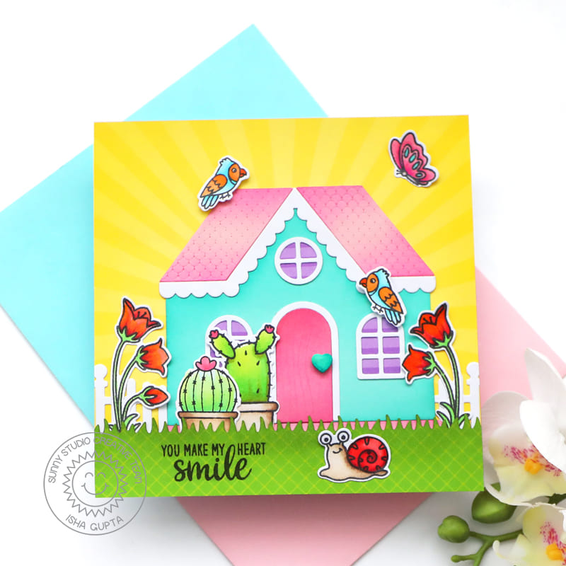 Sunny Studio - Gingerbread House Dies