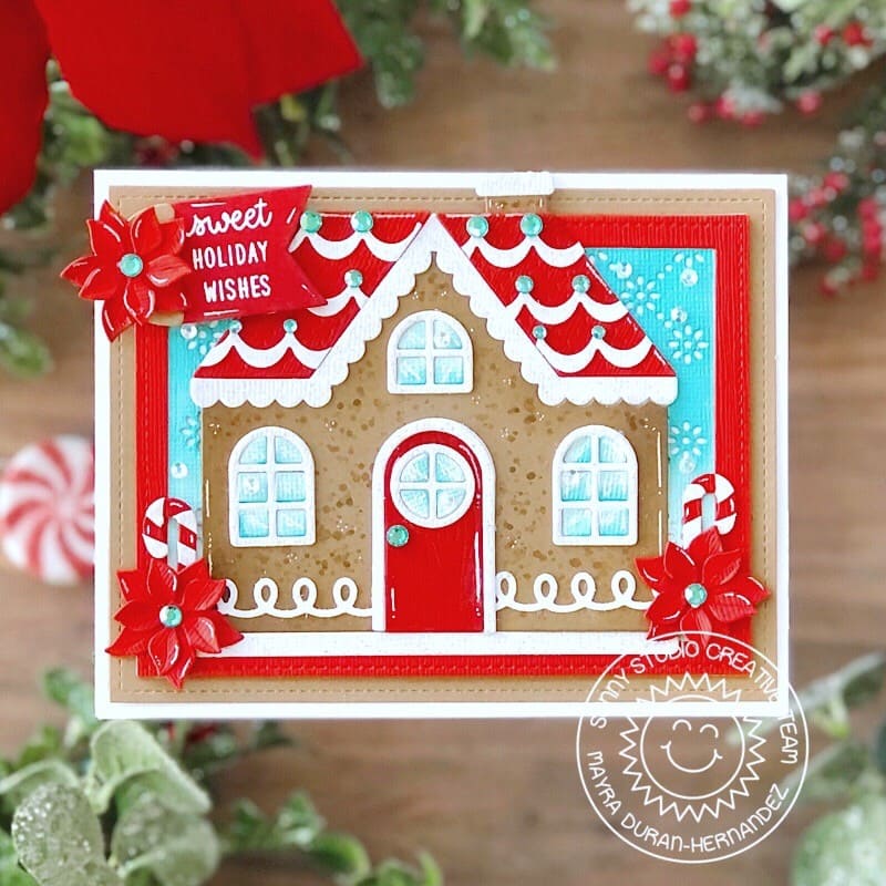 Sunny Studio - Gingerbread House Dies