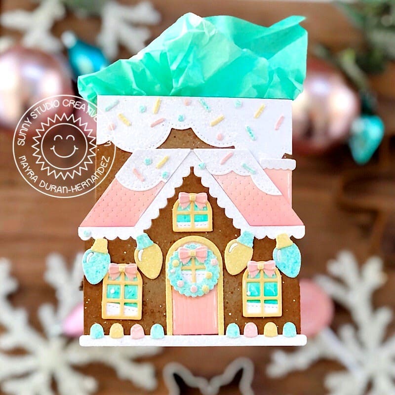 Sunny Studio - Gingerbread House Dies