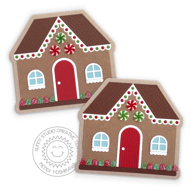 Sunny Studio - Gingerbread House Dies