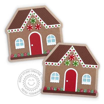 Sunny Studio - Gingerbread House Dies