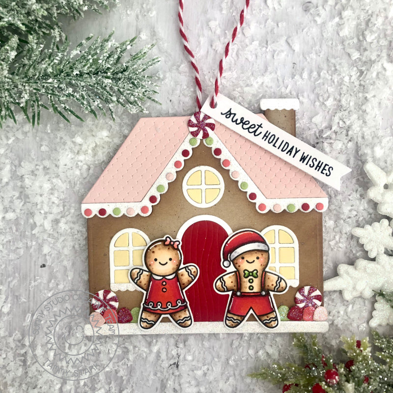 Sunny Studio - Gingerbread House Dies