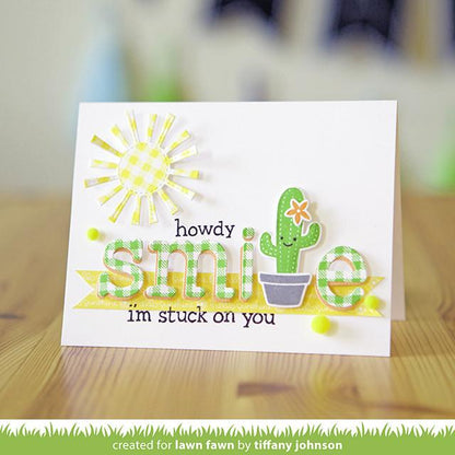 Lawn Fawn - Gingham Backdrops
