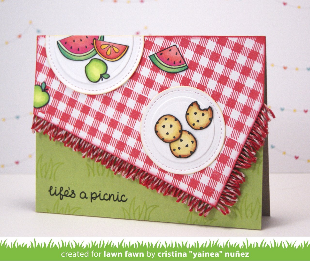 Lawn Fawn - Gingham Backdrops