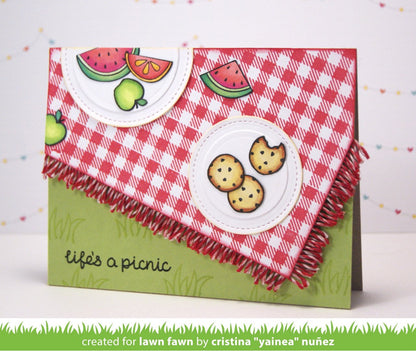 Lawn Fawn - Gingham Backdrops