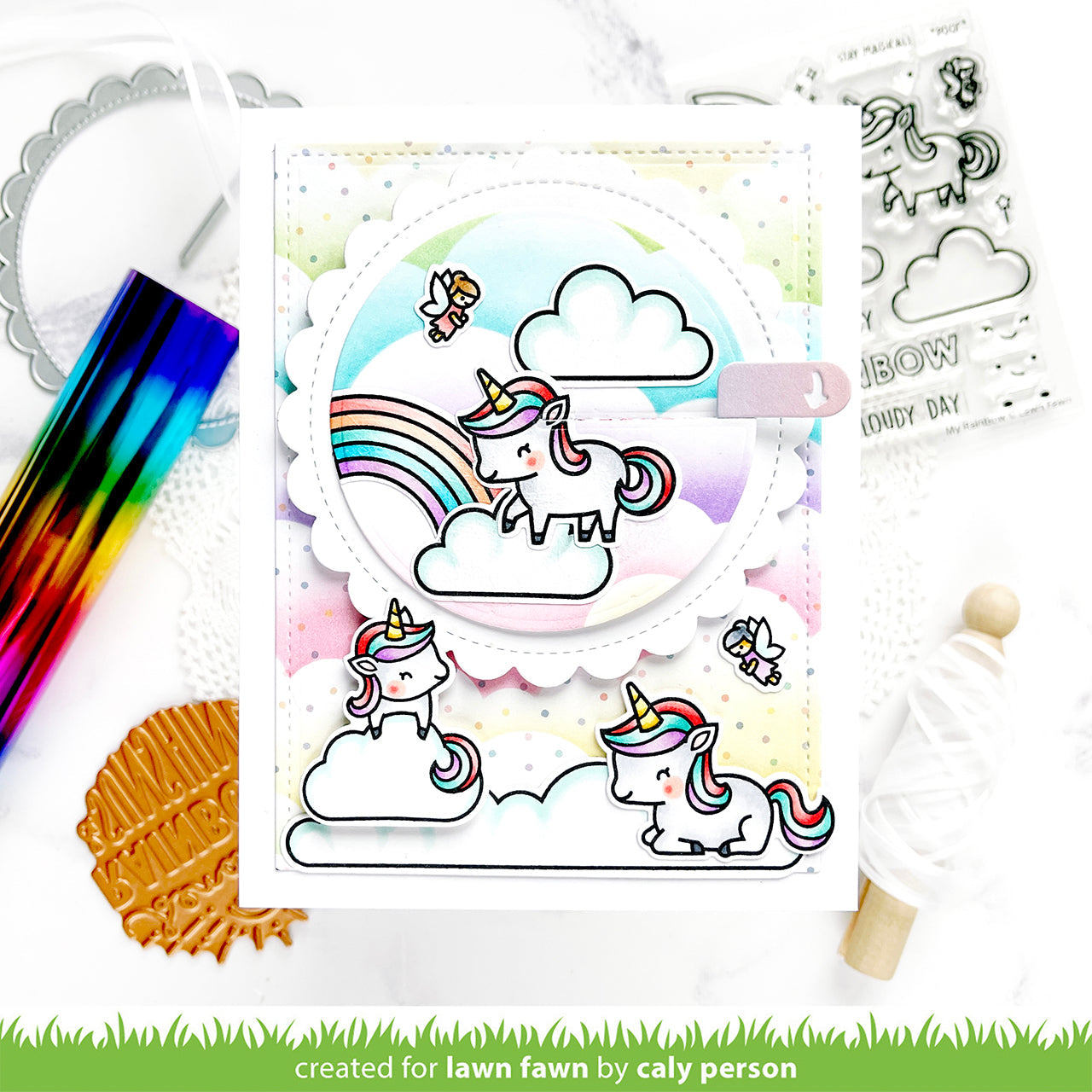 Lawn Fawn - My Rainbow